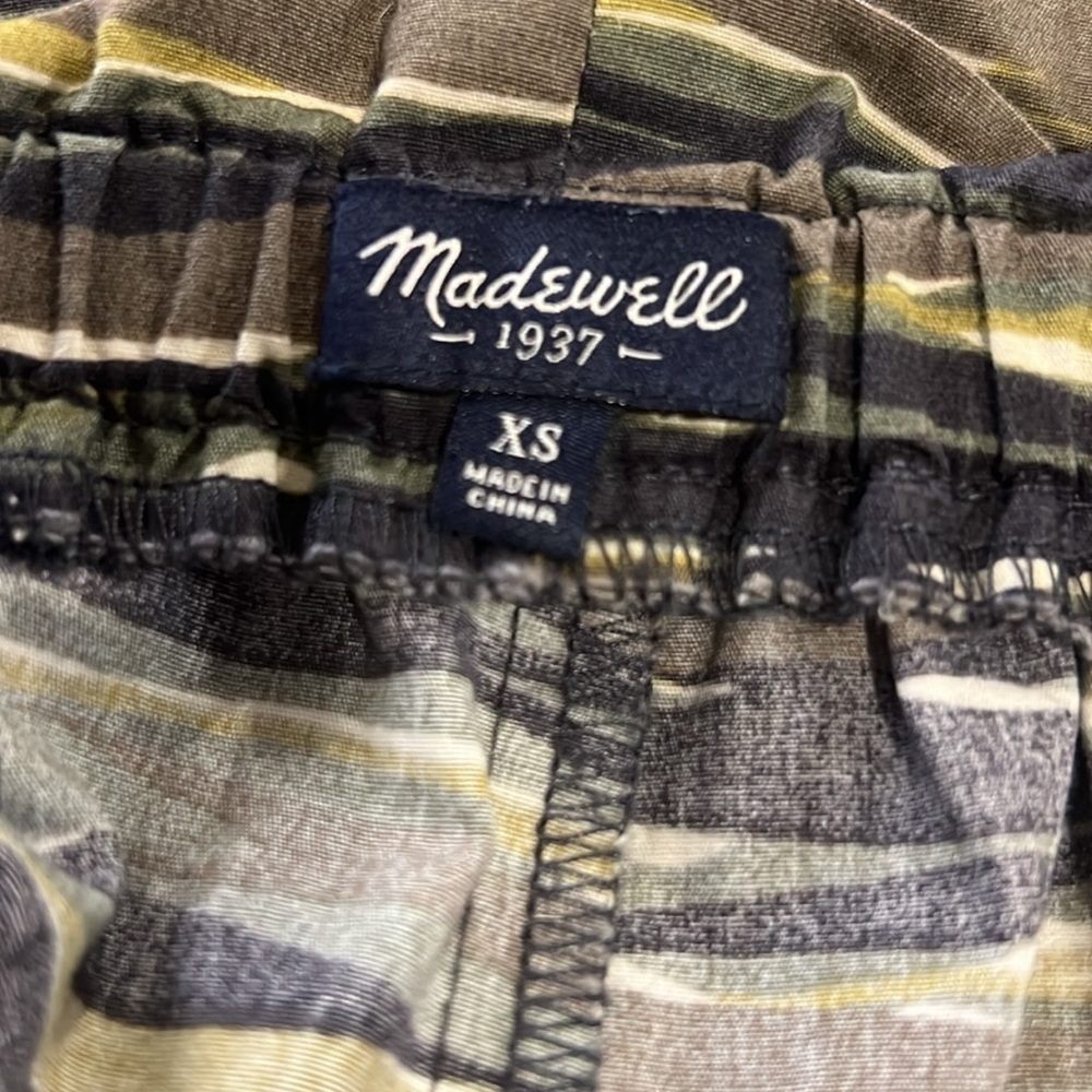 Madewell Camouflage pull on Shorts size XS - Picture 8 of 8